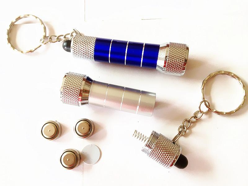 Ledミニ懐中電灯新型アルミ合金棒キーホルダー卸売り照明金属小懐中電灯キーホルダー|undefined
