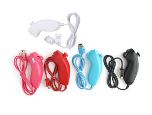WIIU/WII left handle wii curved handle wii chicken leg handle wii left hand remote control Wii gamepad