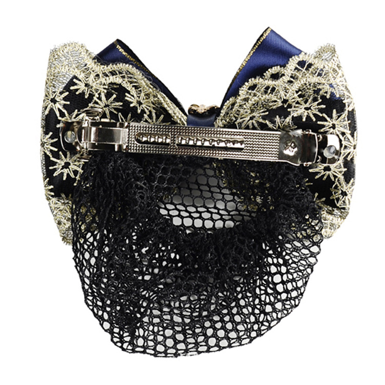 Professional Hair Flower Nurse Hairpin Hair Net Phnom Penh Polyester Belt Headwear Postal Bank Stewardess Hotel Work Hairpin_voghion.com