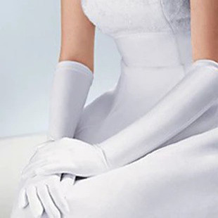 Wholesale bridal gloves wedding dress gloves performance banquet holiday gloves multicolor