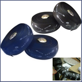 Black Blue bicycle handle belt road bike strap bending handle winding belt single price riding equipment