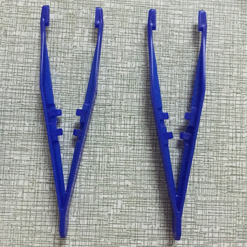 11cm * 2.3cm psピンセット卸売りプラスチックピンセットは色を変えることができる|undefined