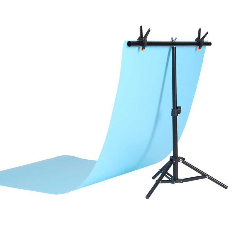 Ruifutu small T-shaped background frame 75*70cm bracket 70 * 140PVC background board Live Photo cloth frame