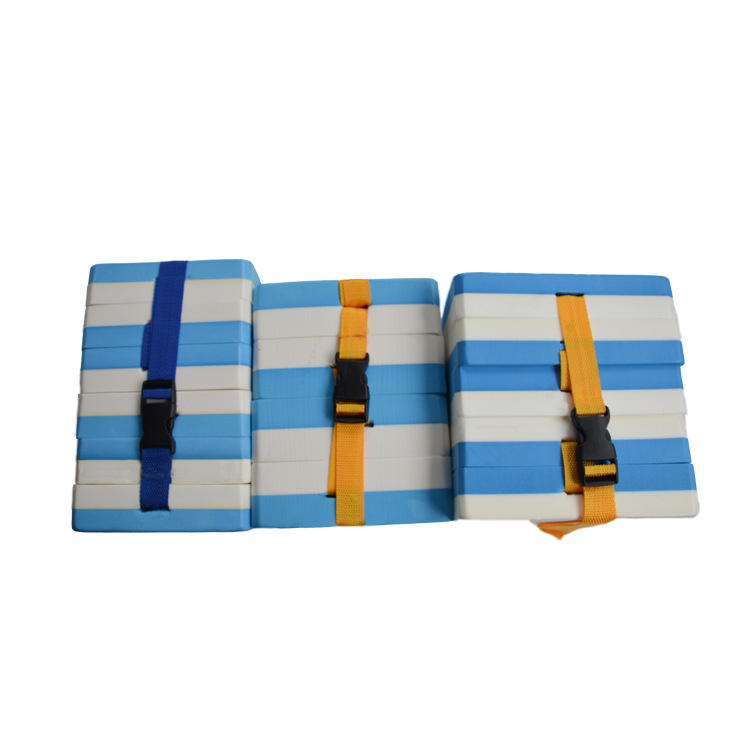 Zizhou blue and white five-piece swimming board thickened detachable self-taught swimming belt floating board in stock large back drift blue and yellow