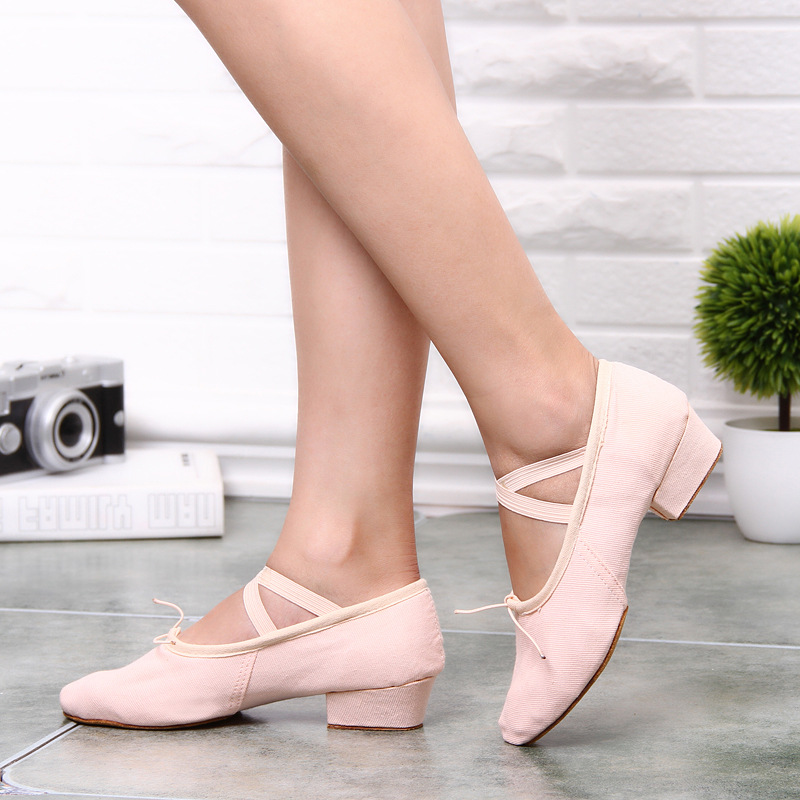 Dance shoes for teachers with black canvas shoes for teachers with shoes with soft bottom yoga shoes with female heels