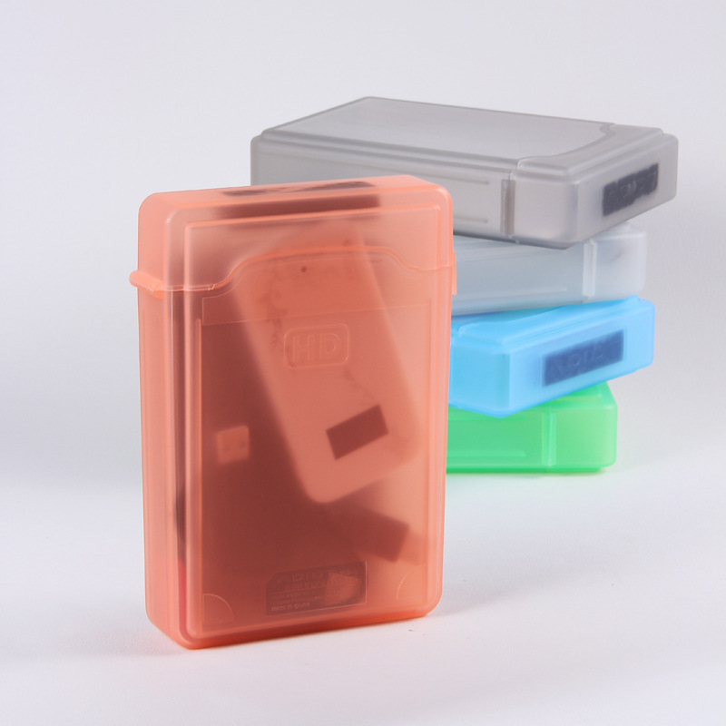3.5-inch hard disk protection box hard disk holder pp box plastic box hard disk bag hard disk storage box
