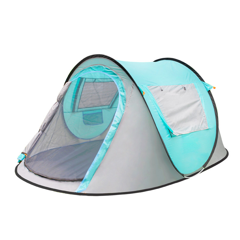 Bread Tree Boat Account Outside Camping Tent Camping 3-4 People Fully Automatic Quick Opening Beach Tent Tent Tent