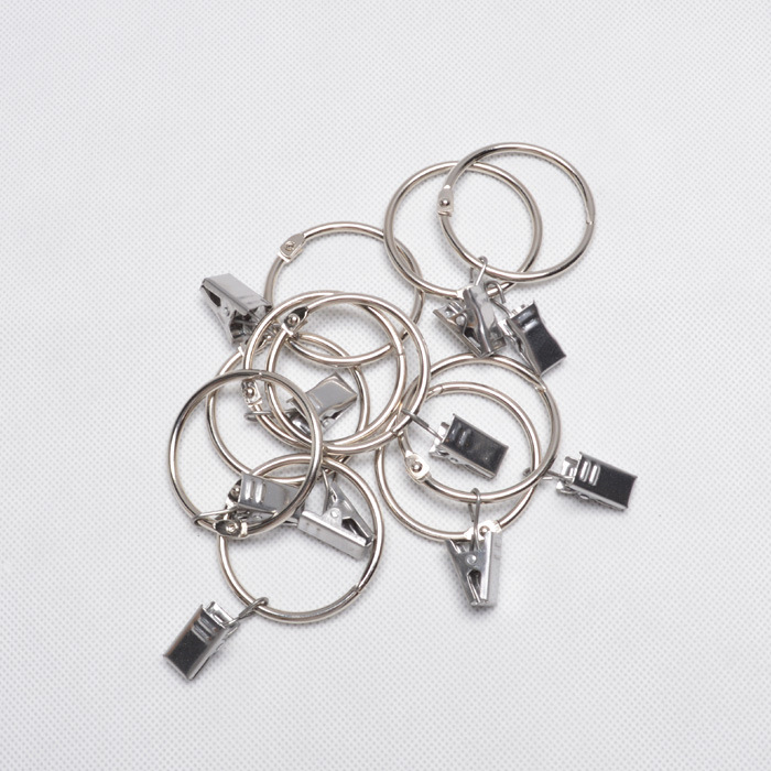 Curtain clip hook/Open Curtain ring curtain ring open metal hanging ring curtain clip hook accessories