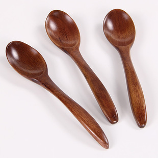 Creative spoon high-value soup wooden ice cream spoon dessert small wooden spoon spoon spoon soup spoon wholesale