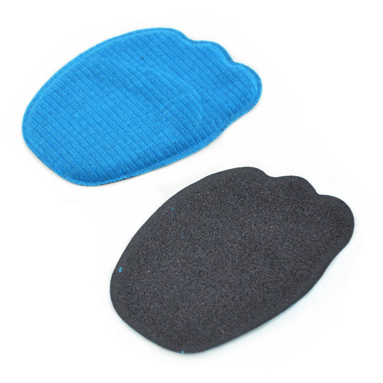 Factory direct 4D sponge front palm pad flower cloth half size pad elastic insole high heels pain relief pad