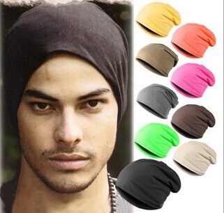 Foreign trade Korean style new candy color pile men's and women's autumn and winter pullover hat knitted hat hip hop hip hop hat factory wholesale