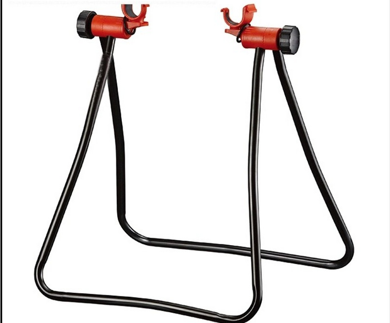 Mountain Road bicycle triangle vertical parking rack insert vertical U-shaped repair frame folding maintenance rack