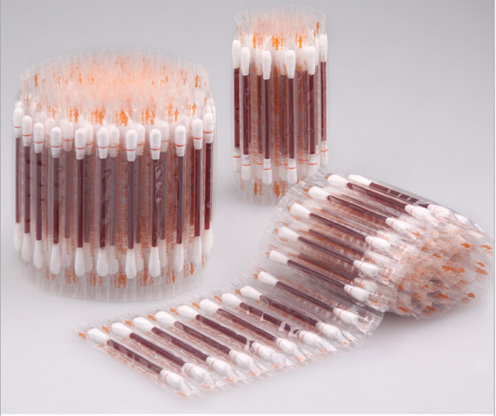 Disposable Iodophor Cotton Swab Convenient and Hygienic Breaking Cotton Stick Portable Wound Cleaning