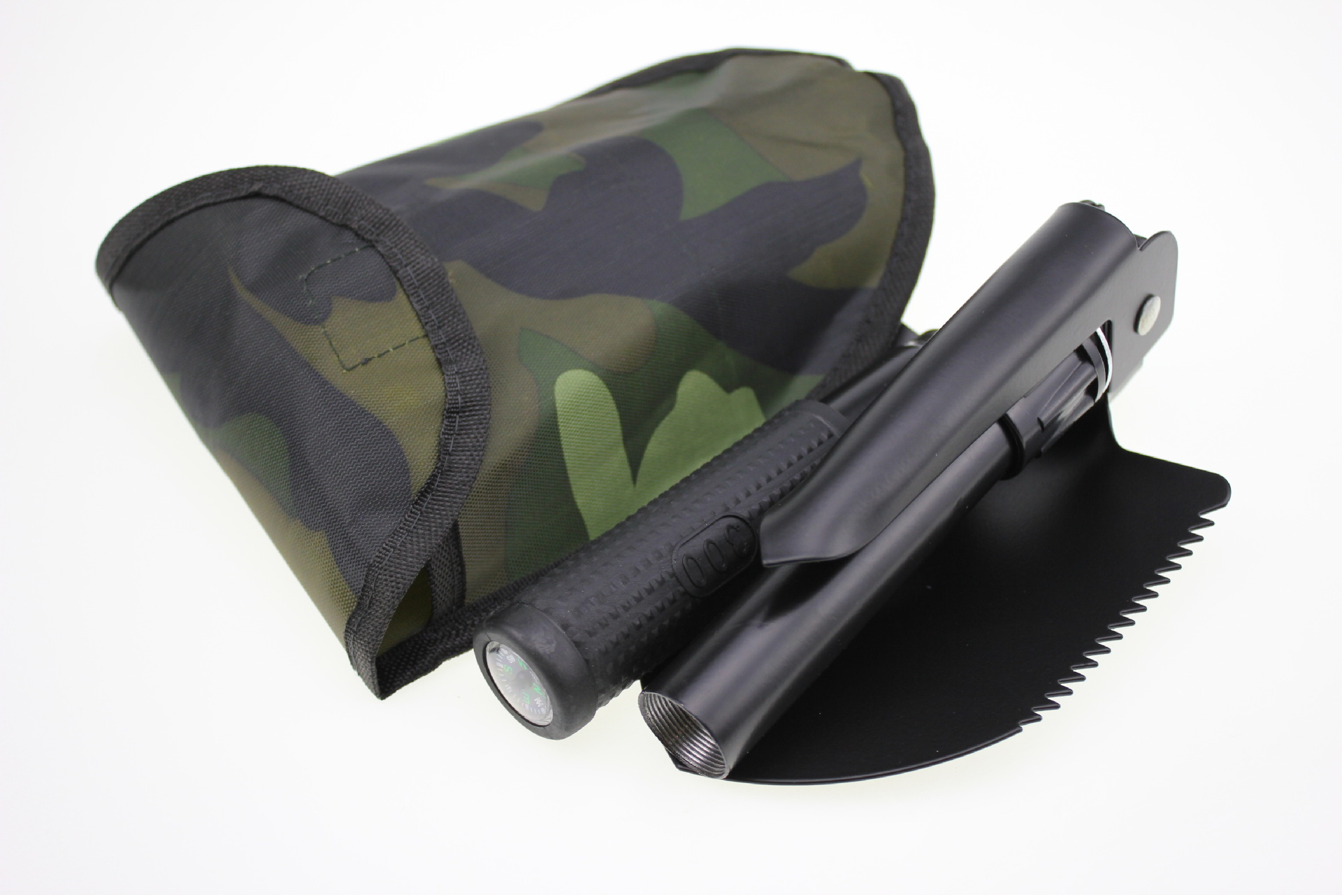 Multifunctional folding shovel outdoor engineer shovel small size folding shovel/pick camping folding shovel factory direct sale