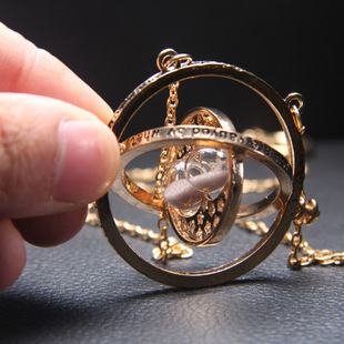 Harry Potter time converter hourglass necklace sweater chain AliExpress ebay movie surrounding
