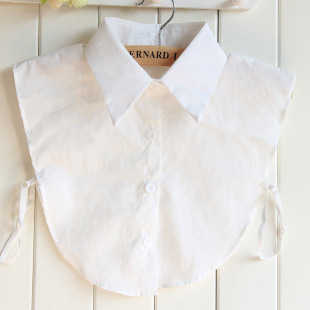 Korean style winter Professional pointed collar fake collar shirt Women's cotton all-match sweater accessories fake collar shirt collar Women's