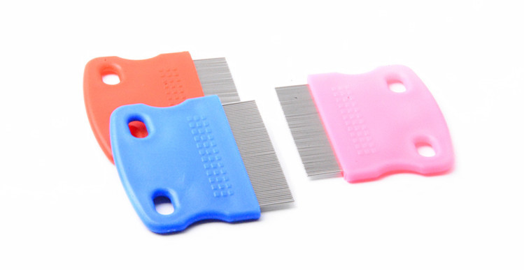 Factory Direct Pet tooth comb mini stainless steel flea removal pet tooth comb cat dog flea removal comb