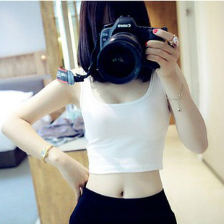 2020 wholesale bottoming small vest sexy pajamas women's tube top breast sports yoga camisole women's summer