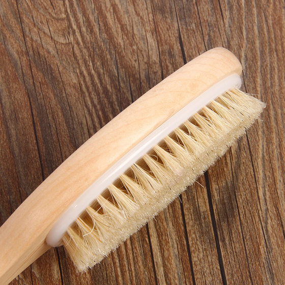 307 chicken leg curved handle bristle bath brush bath brush massage brush exfoliating bath brush home daily one-piece delivery