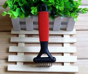 [Pet knot comb] long-haired dog silicone knot comb wholesale dog supplies dog hair knot comb