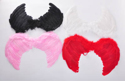 Halloween feather wings angel wings feather angel wings children adult performance wings wholesale