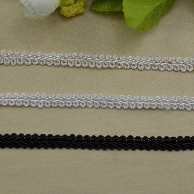 Ingredients special webbing curved edge webbing centipede lace 0.7-0.8cm centipede belt webbing edge