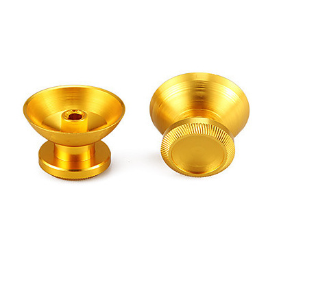Wholesale Xbox One/ PS4/PS5 handle metal mushroom head 3D rocker aluminum alloy cap button
