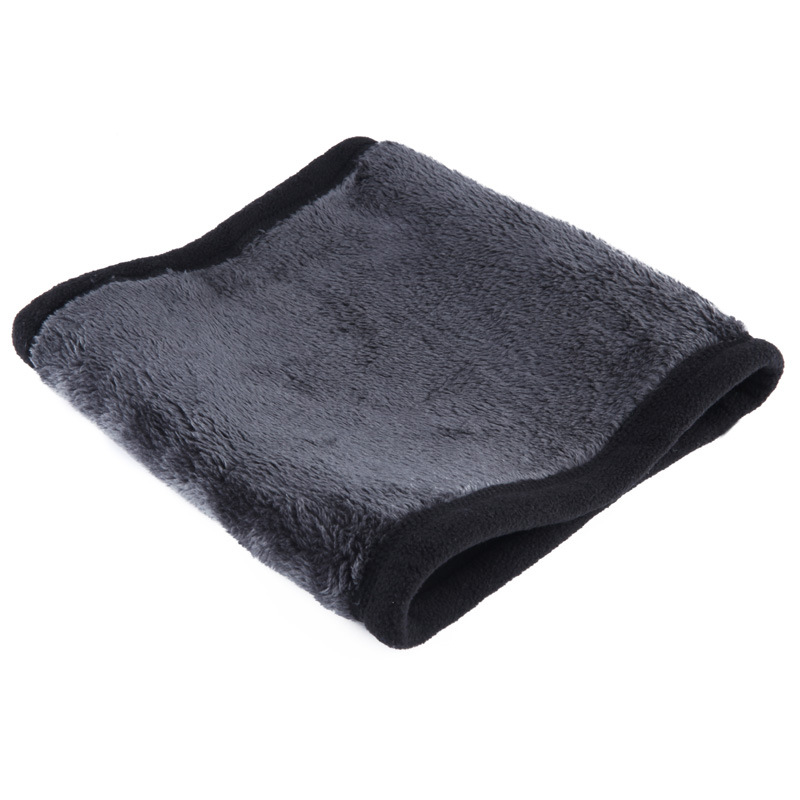Outdoor Fleece Scarf Double-layer Warm Neck Set Men's and Women's Winter Multifunctional Headgear Scarf Sports Windproof Hat