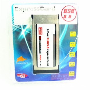 Notebook 2-port 3.0USB Expansion Card NEC Second Generation Express34MM Headless 3.0 Adapter Card