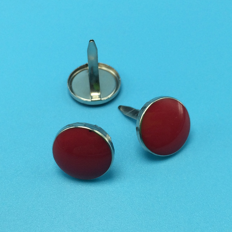 12mm artificial glue dripping color two-legged nail sequin two-legged nail double-legged nail powder dripping glue