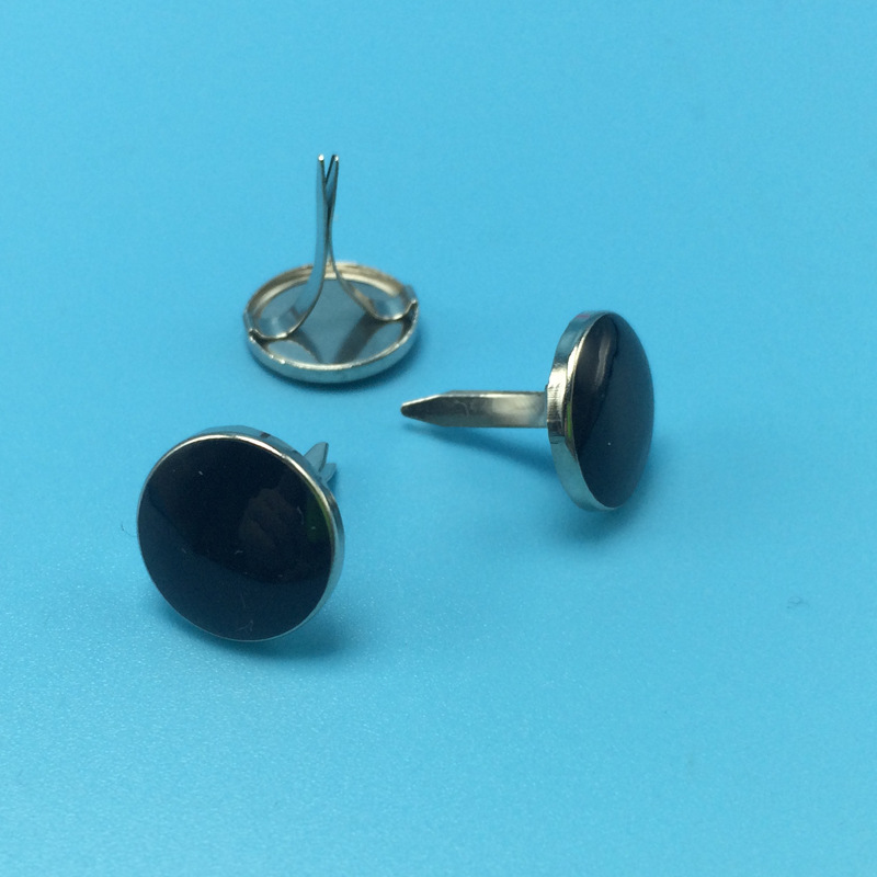 12mm artificial glue dripping color two-legged nail sequin two-legged nail double-legged nail powder dripping glue