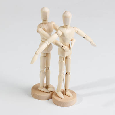 8 inch doll model activity joint puppet people sketch painting ornaments wooden ornaments wholesale