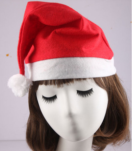 Рождественская шапка оптом Non Woven Christmas Hat Взрослые дети Рождественские украшения