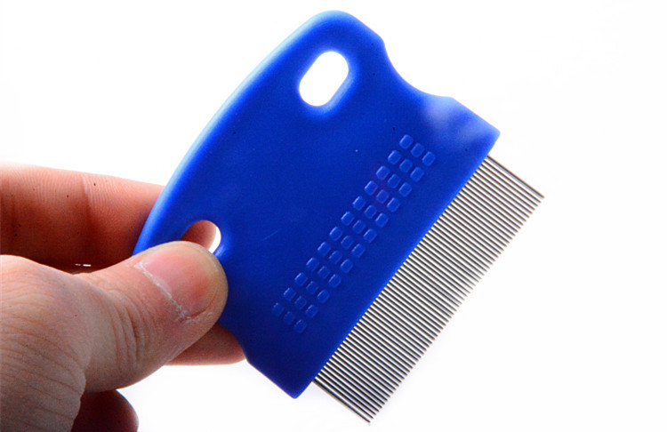Factory Direct Pet tooth comb mini stainless steel flea removal pet tooth comb cat dog flea removal comb