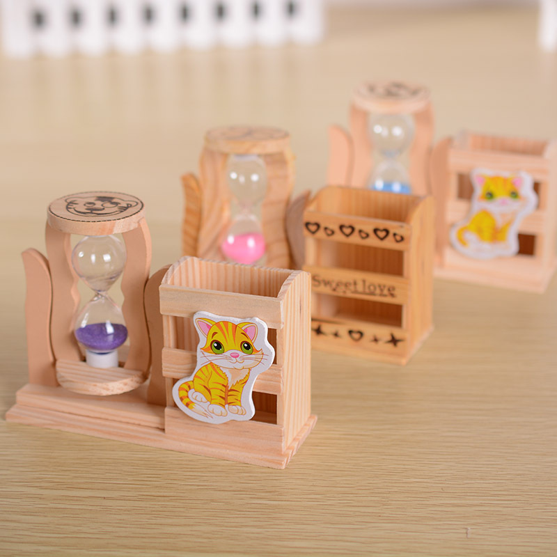 Children's Day Gift Creative Practical Hourglass Pen Holder School to Send Kindergarten Friends Children Prizes Graduation Gift