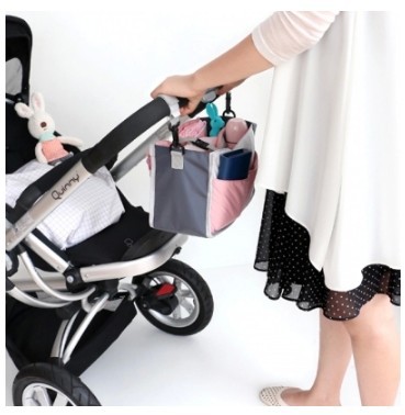 Outdoor Household Large Capacity Bag-in-bag Baby Carriage Finishing Bag Storage Bag Mother and Baby Bag Trolley Bag Storage Bag