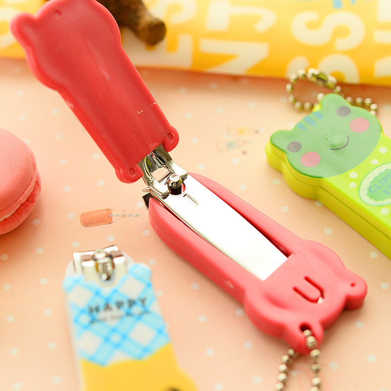 Yiwu small commodity fashion cartoon animal nail clippers with key chain nail clippers nail clippers/nail clippers stall