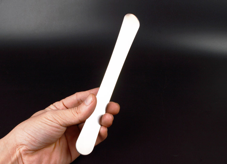 Stainless steel integrated round head demoulding knife small cup cake cream spatula baking cake utensils