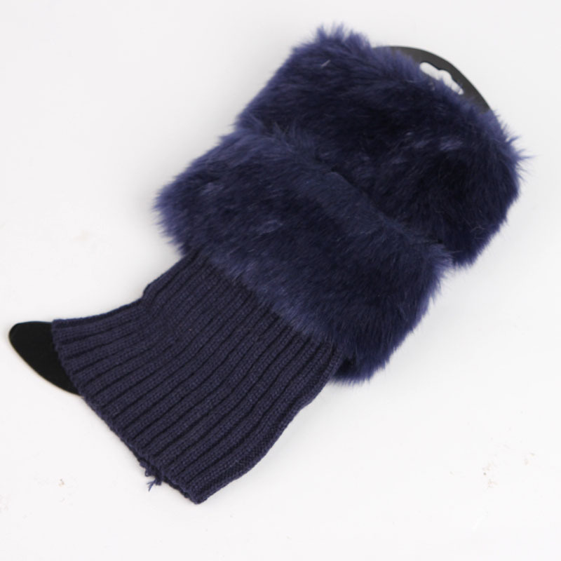 2020 European and American Mao Mao Boots Warm Socks Christmas Mao Foot Cover Short Wool Shoe Cover_voghion.com