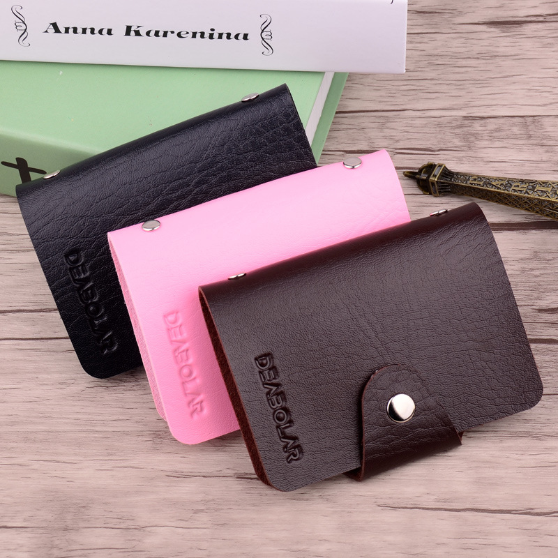 New Transparent Loose-leaf 12 Card Gift Card Bag Taobao Gift Card Bag Bank Card Bag for Promotional Activities
