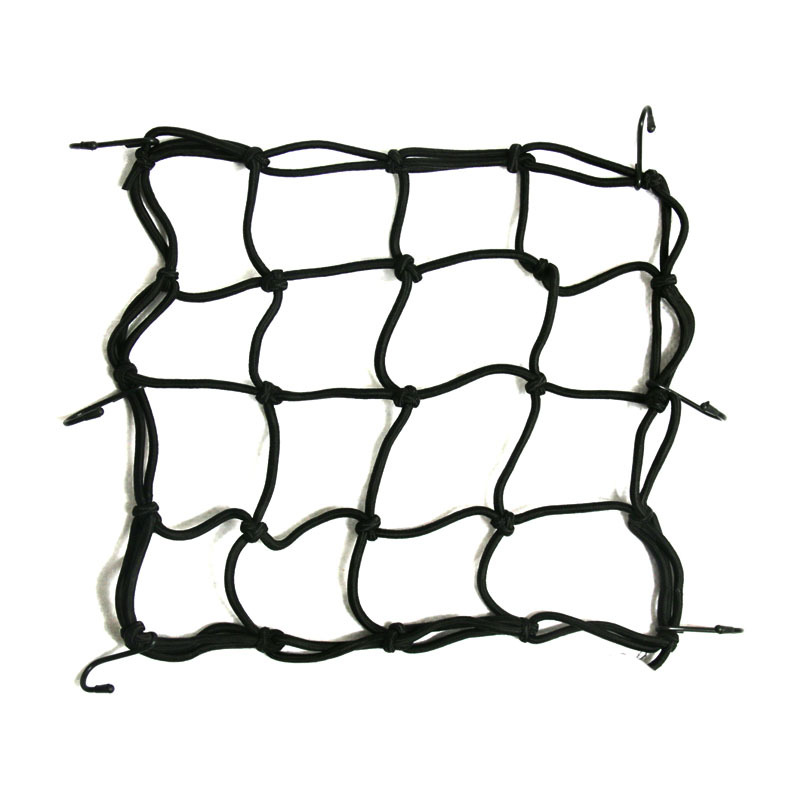 Factory direct supply motorcycle luggage net helmet net bag net cover sundries net cover elastic net rope 30*30cm