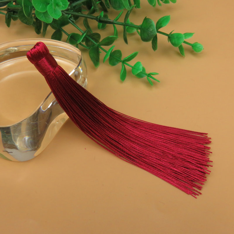 Standard 12cm Chinese Knot Pendant Tassel Handmade DIY Chinese Knot Pendant Accessories Hanging Spike Semi-finished Products