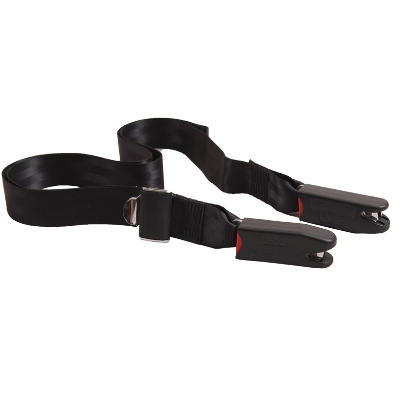 Cross-border rear car modified seat belt child safety seat isofix interface soft connection with chain joint