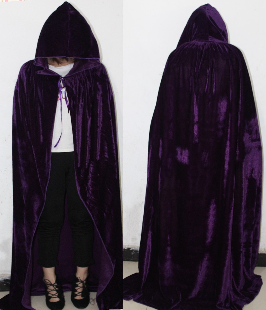 Halloween Cloak COS Death Long Cloak Wizard Witch Cloak Prince Princess Cloak Spot Clothes Shop