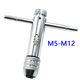 Adjustable Ratchet Tap Wrench Hanging Tapping Wrench M3-M8 M5-M12