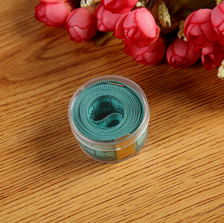 Creative Wine Glass Packaging Soft Tape Measuring Gauge Glass Fiber Small Tape Inch Tape Spot Wholesale