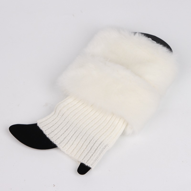 2020 European and American Mao Mao Boots Warm Socks Christmas Mao Foot Cover Short Wool Shoe Cover_voghion.com