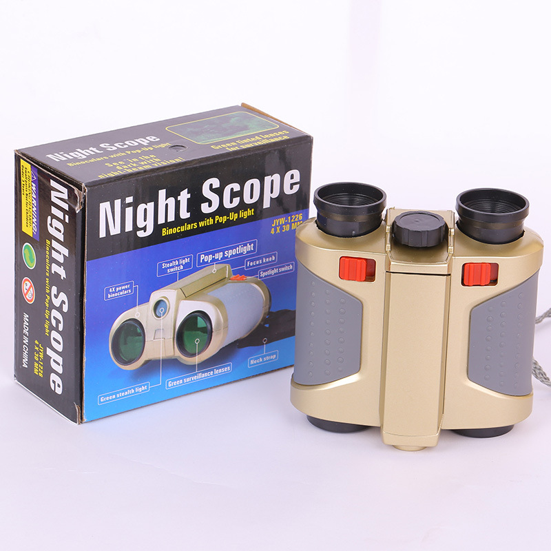 Children's toys with light night vision Green film Red film binoculars birthday holiday gifts wholesale JYW-1226