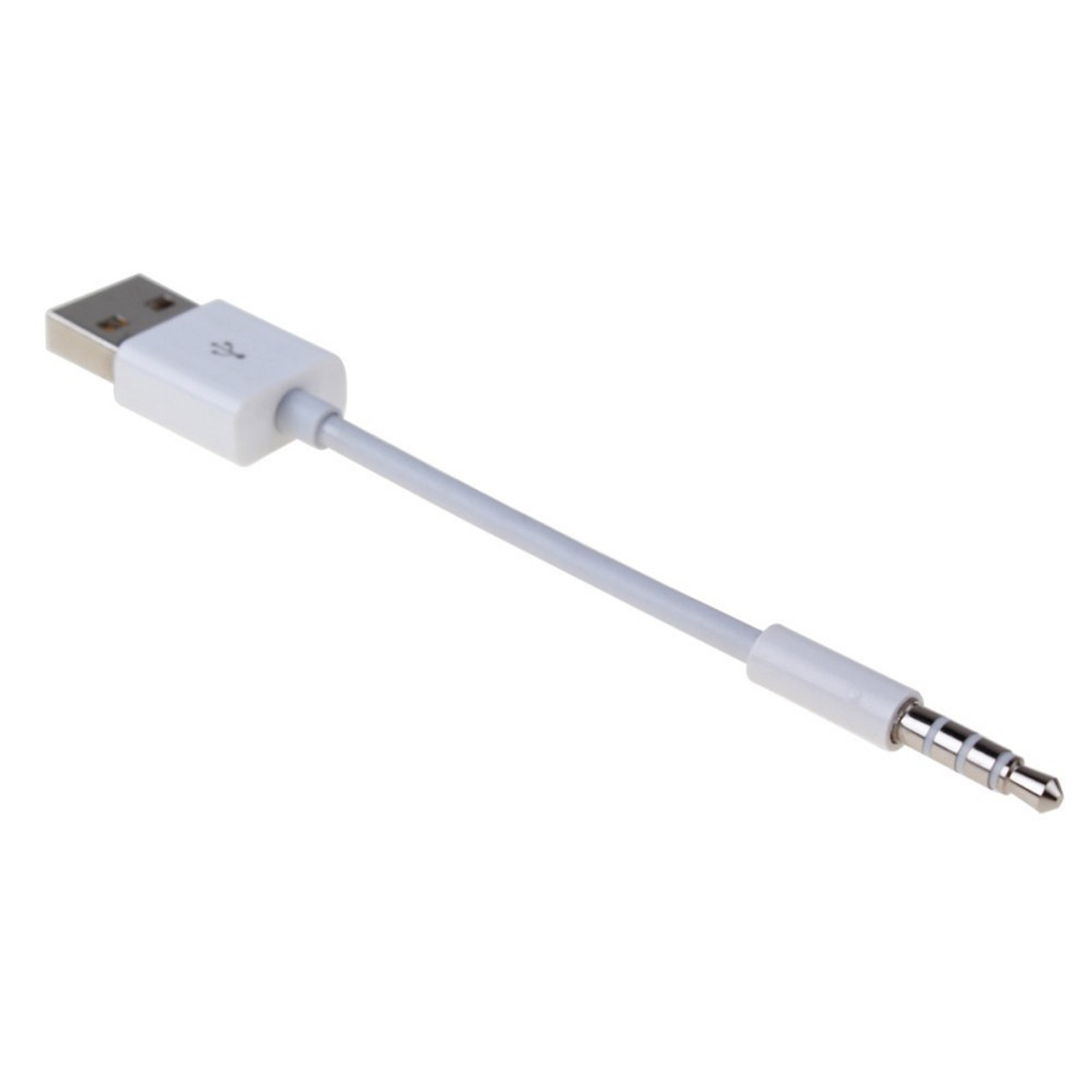 3.5 Revolution USB revolution Connection usb to 3.5mm audio clip line conversion line mp3 earphone charging 15cm