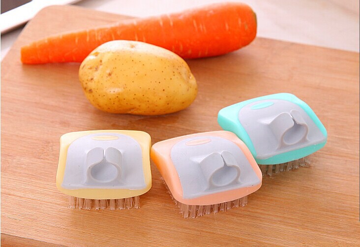 Mini fruit vegetable cleaning brush does not hurt fruit potato radish cleaning brush 55
